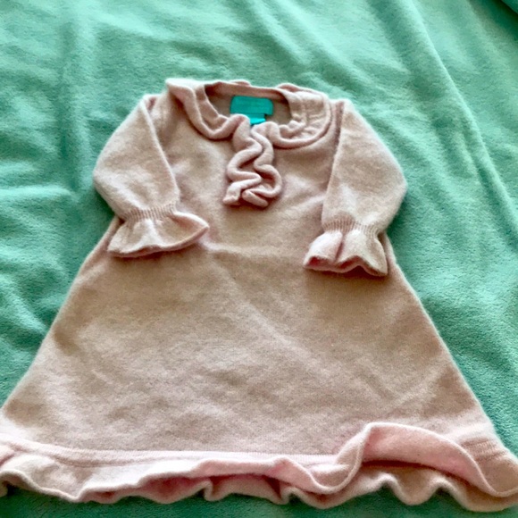 6-12 month Cashmere dress - Picture 1 of 4